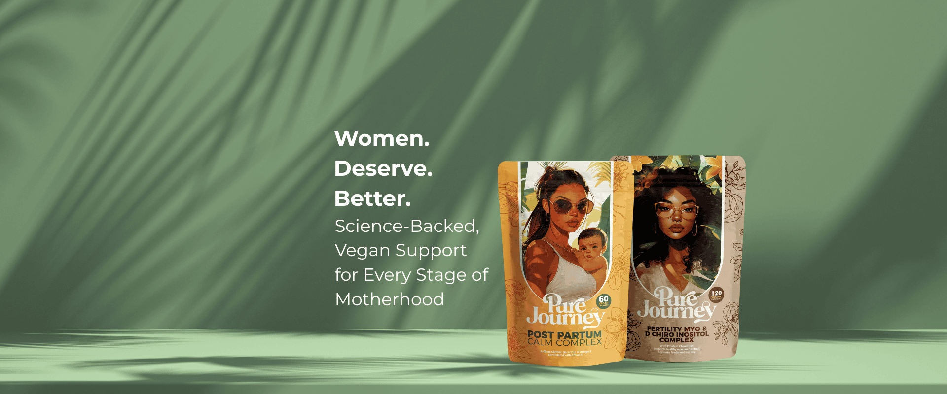Pure Journey Vegan Wellness Supplements - Supporting Mothers Through Every Stage